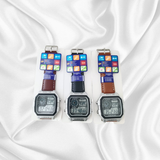 Men's World Time Digital Watch